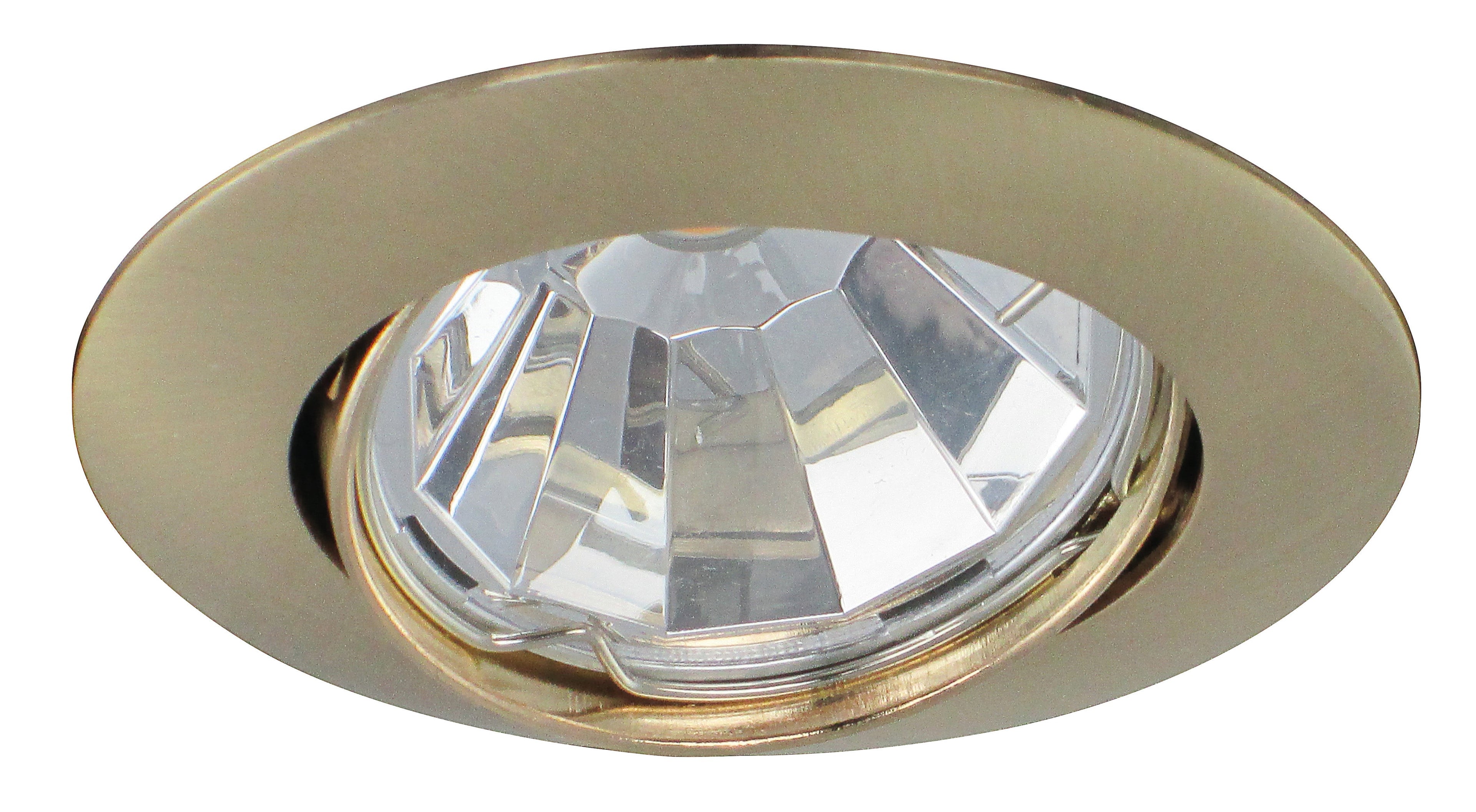 Faretto ad incasso ORIENTABILE in alluminio per lampadina LED MR16 (10pz)