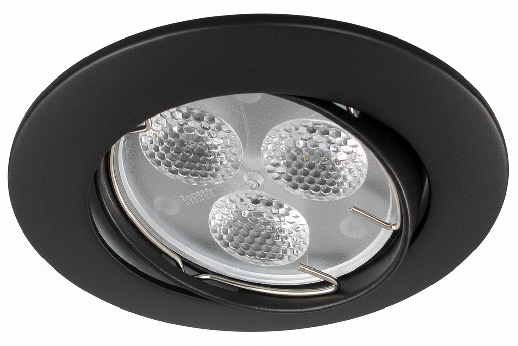 ADJUSTABLE recessed spotlight in aluminum for MR16 (Dichroic) GU10 LED bulb (10pcs)