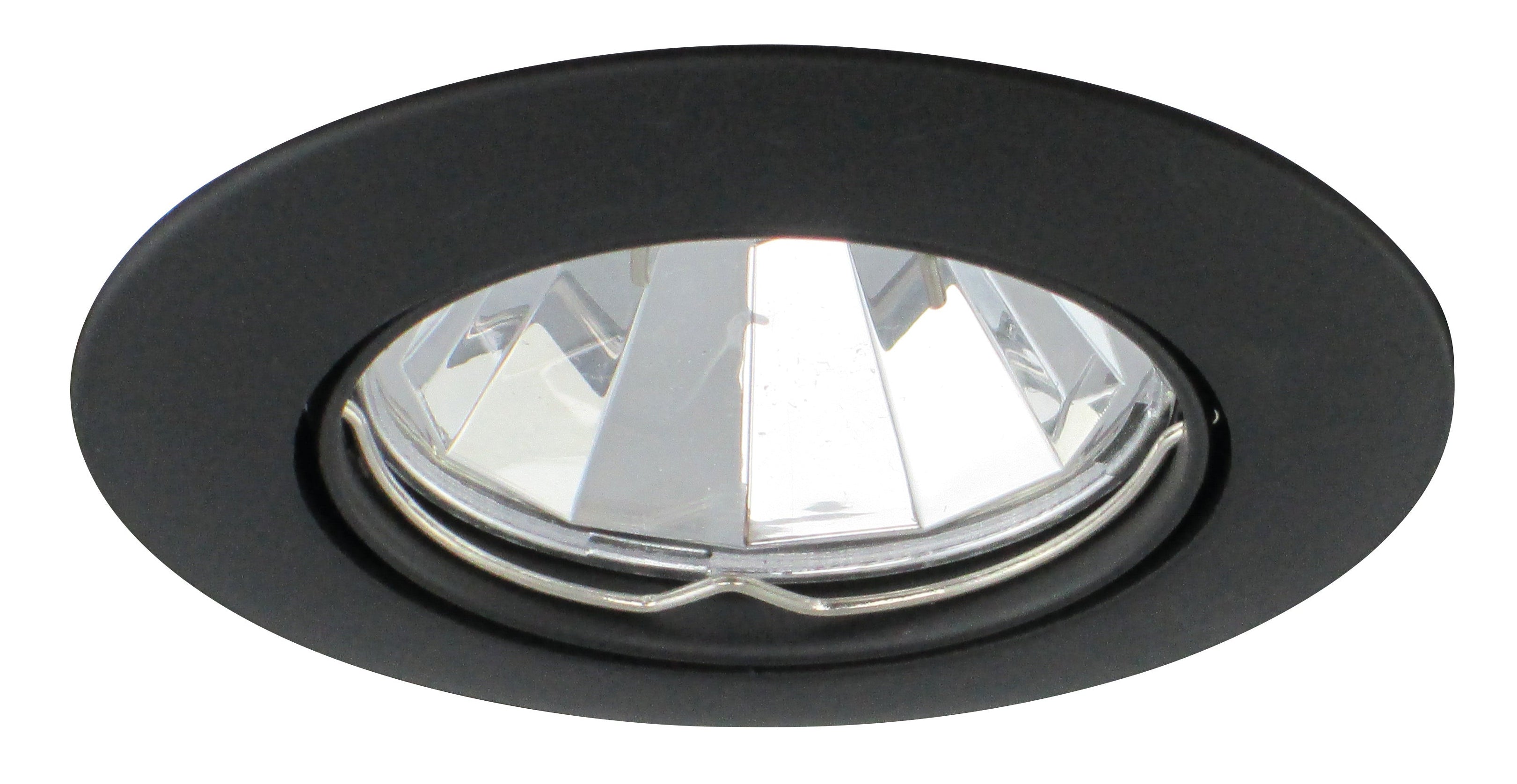 Faretto ad incasso ORIENTABILE in alluminio per lampadina LED MR16 (10pz)