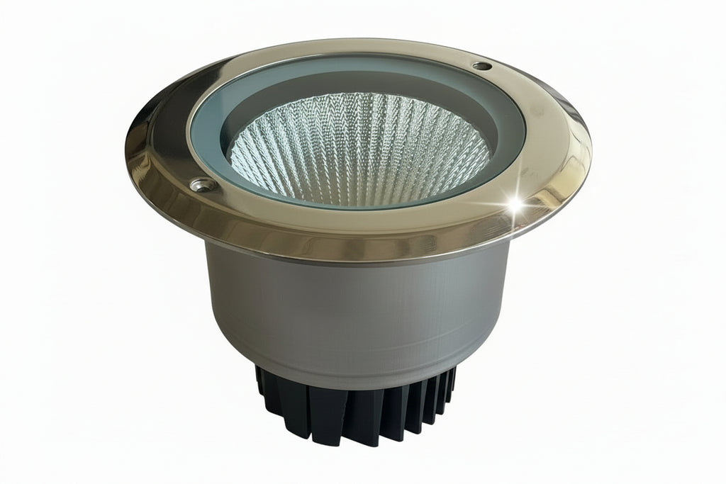 Faretto LED da Incasso Pavimento 25W Flooring 18 - Acciaio Inox AISI 316 Carrabile