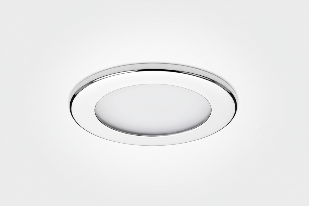 Faretto incasso per mensole extra slim led 3W 220V cornice rotonda