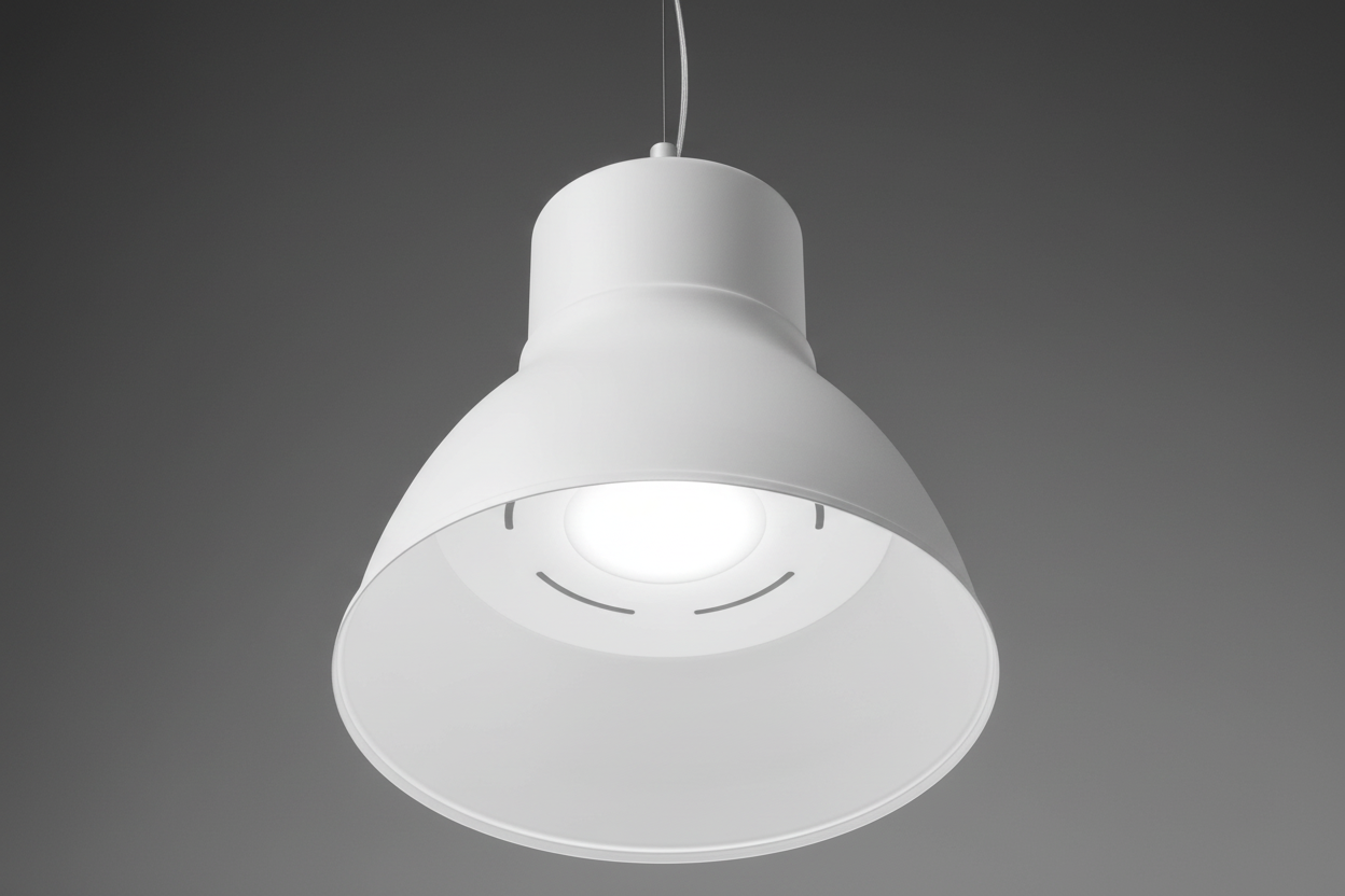 Cupola Alu Lampada a sospensione LED COB 40W (alta luminosità) Mod. Cupola