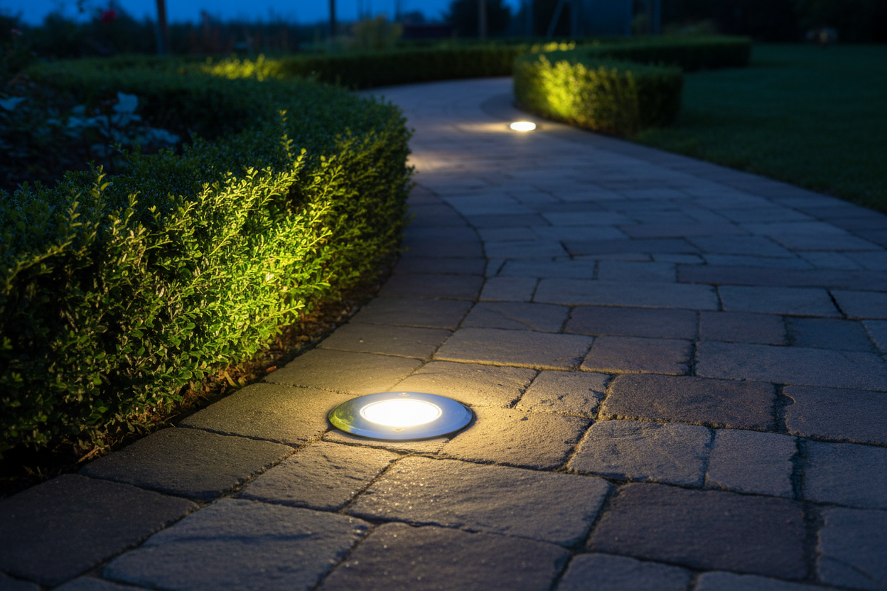 Faretto Incasso Pavimento IP68 Carrabile - Acciaio Inox AISI 316 G4 LED