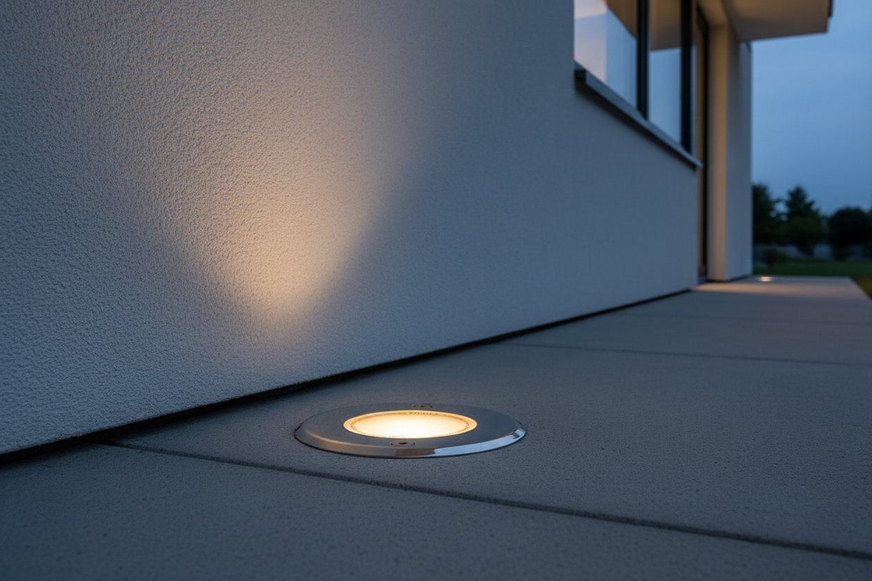 Faretto da giardino interrato - Faretto LED da incasso a terra - Illuminazione a 4 lati, IP65 impermeabile - Adatto per l'illuminazione di giardini, vialetti e paesaggi - Luce bianca calda Faretto da giardino interrato - Faretto LED da incasso a terra - Illuminazione a 4 lati, IP65 impermeabile - Adatto per l'illuminazione di giardini, vialetti e paesaggi - Luce bianca calda