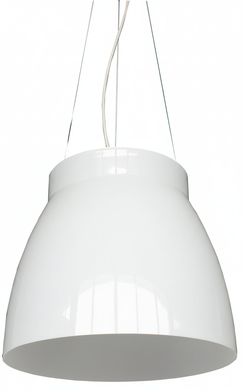 Periwinkle opal polycarbonate pendant E27
