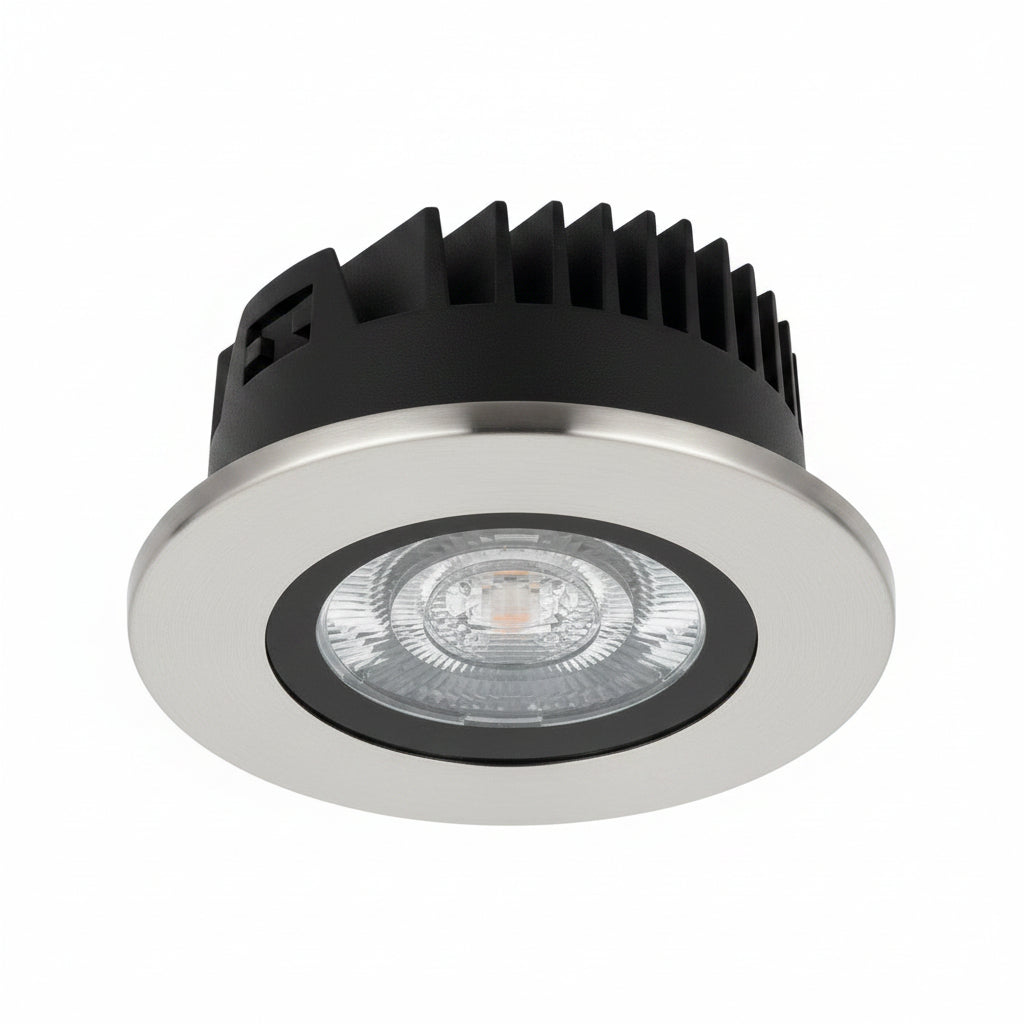 Faretto LED Incasso IP65 Acciaio Inox AISI 316 - Mod. Scirocco Lens Premium