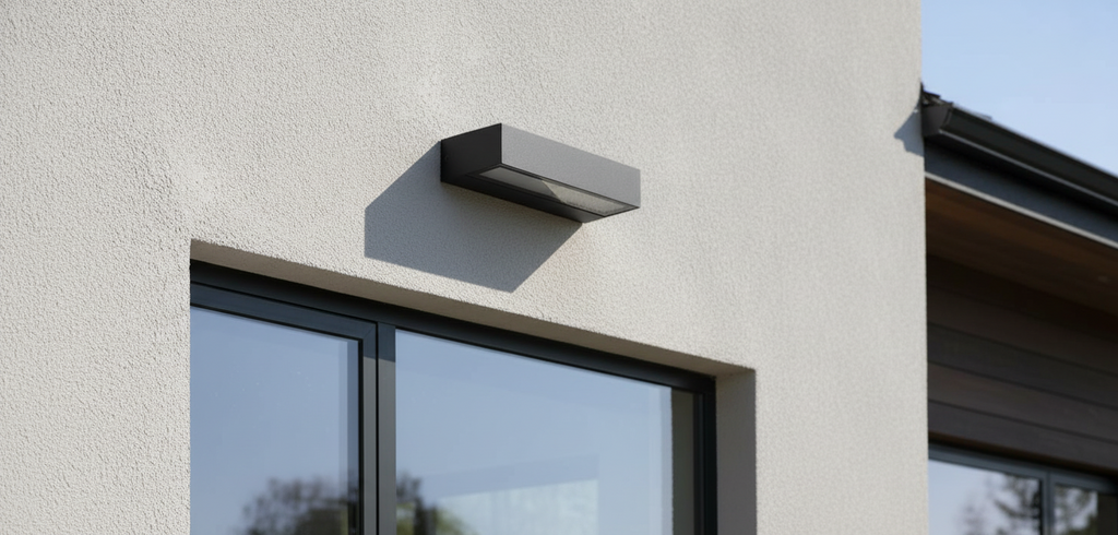 Lampada da parete a LED 18W doppia emissione per esterno mod. Brick