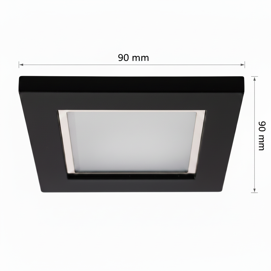 Faretto incasso Quadro 90 MR16 GU10