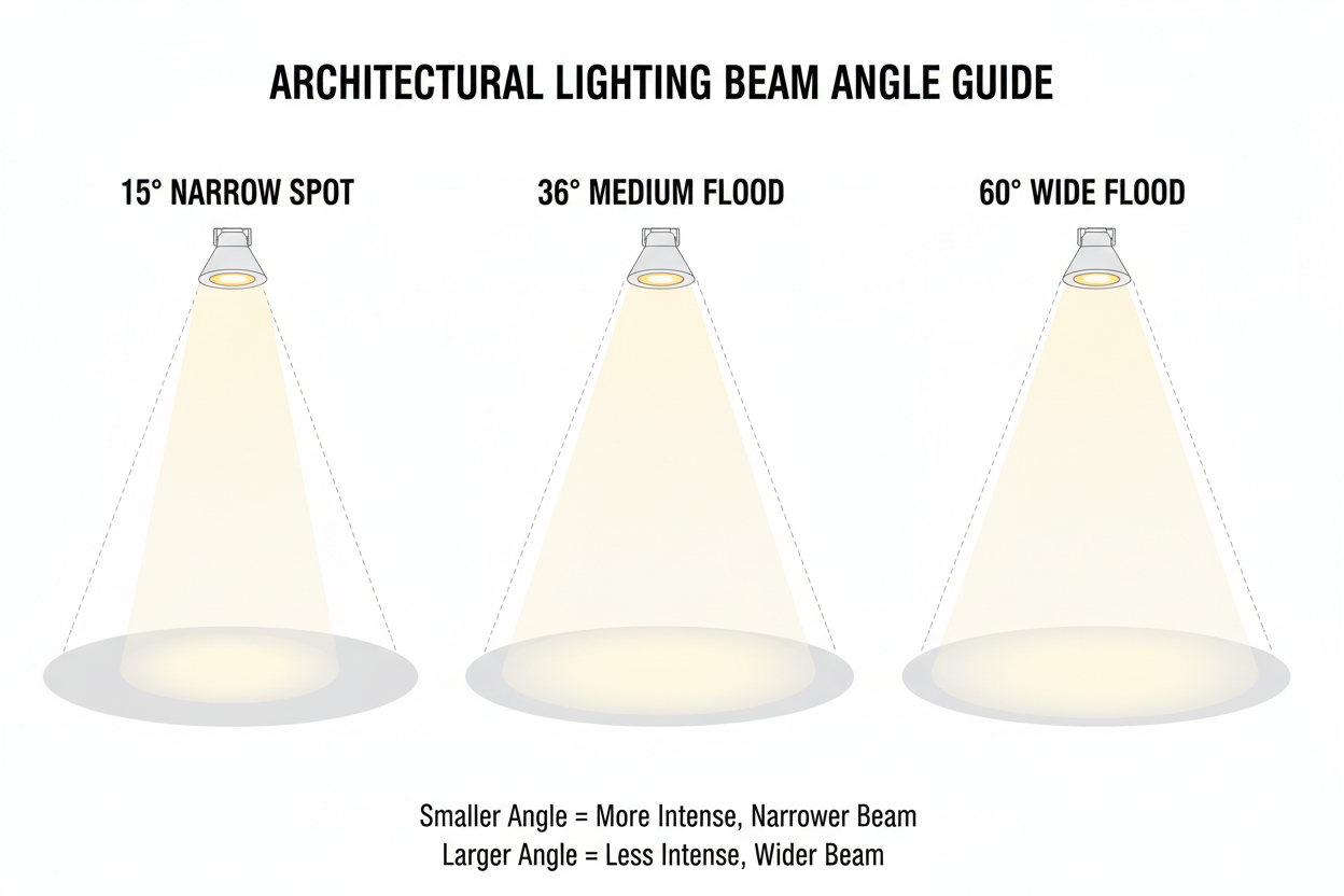 Comparazione angoli LED