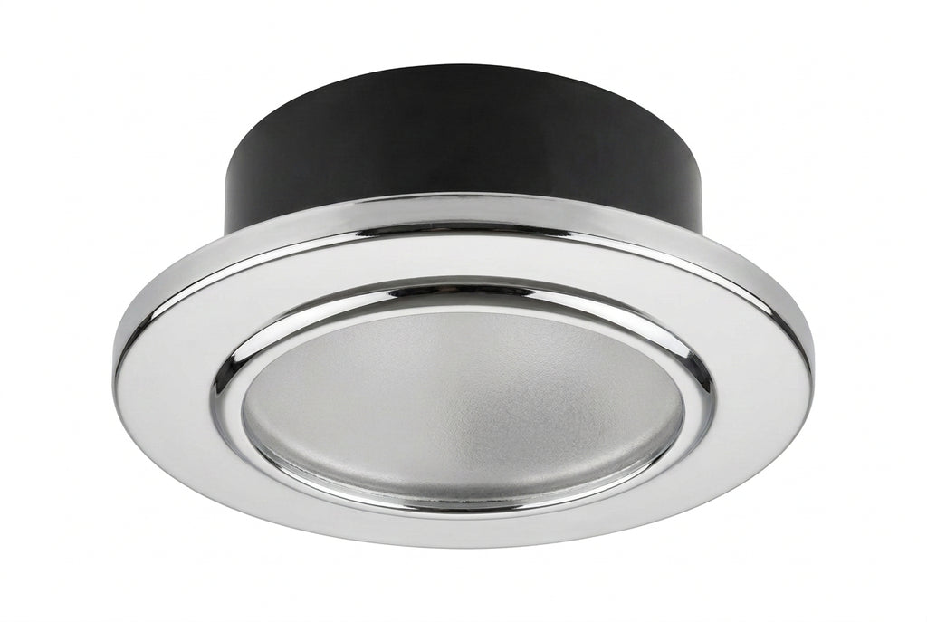 Faretto da incasso Ostro IP54 in acciaio inox AISI 316 lucidato per LED G4