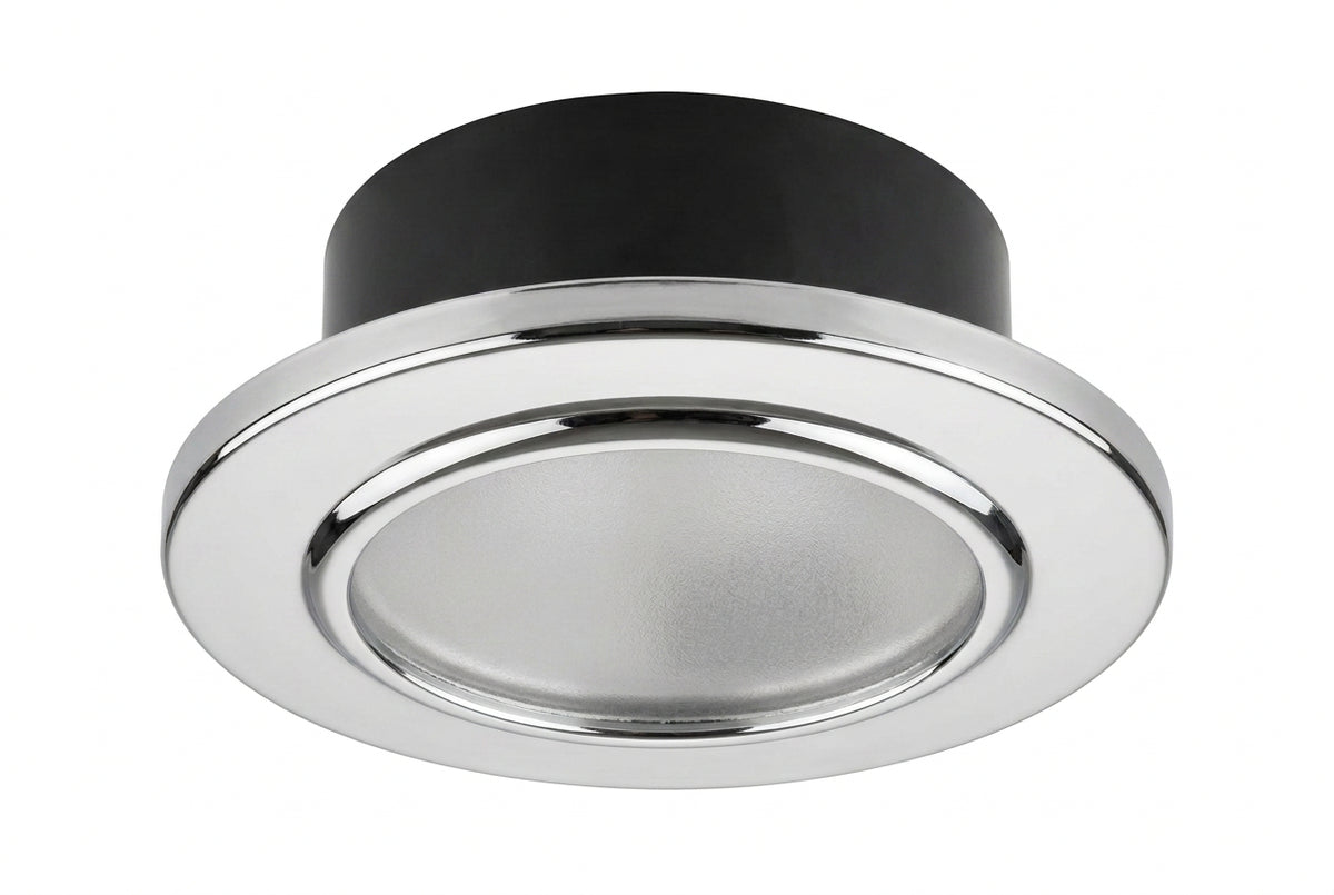 Faretto da incasso Ostro IP54 in acciaio inox AISI 316 lucidato per LED G4