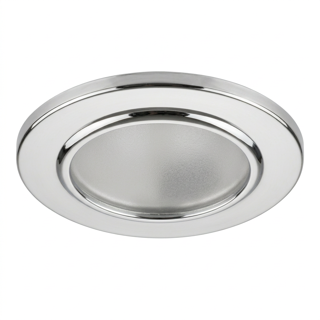 Faretto da incasso Ostro IP54 in acciaio inox AISI 316 lucidato per LED G4