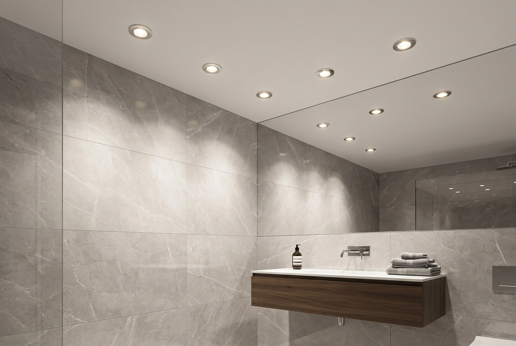 Faretto da incasso Ostro IP54 in acciaio inox AISI 316 lucidato per LED G4