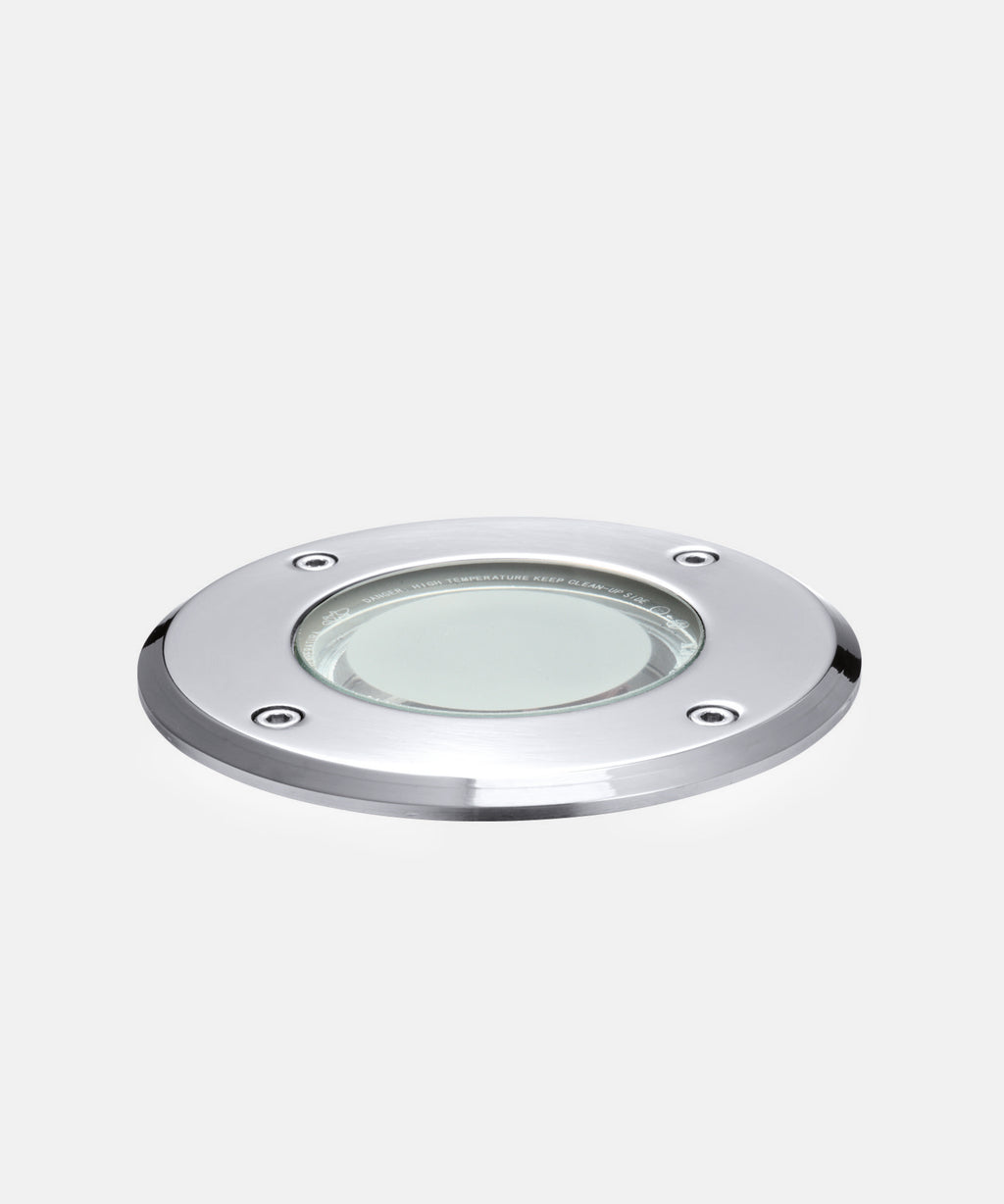 Faretto da incasso pavimento in acciaio inox per lampada MR16 GU10 LED