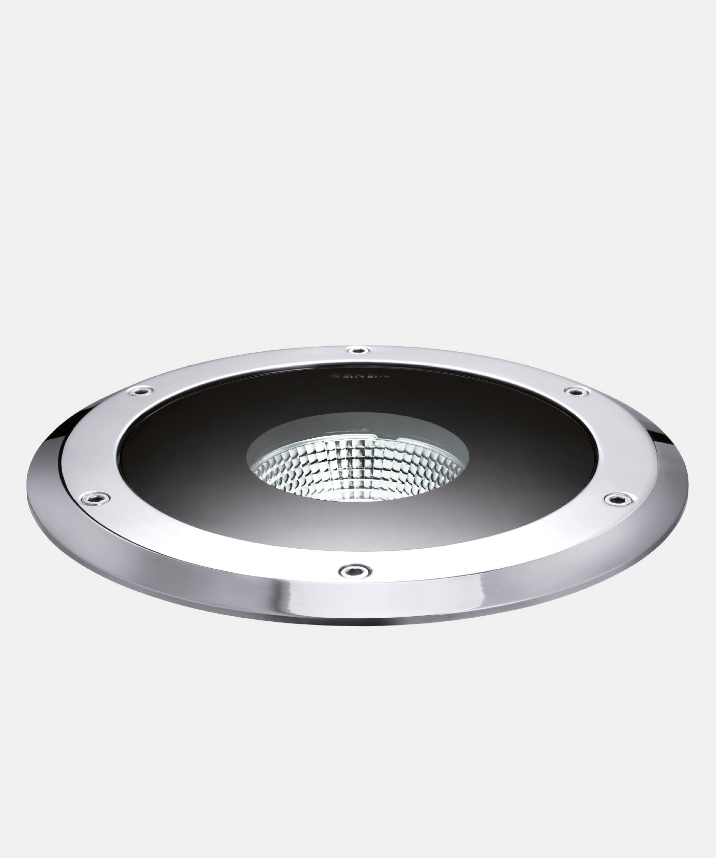 Faro LED Incasso Pavimento fascio simmetrico 25W IP68 Acciaio Inox AISI 316 Carrabile