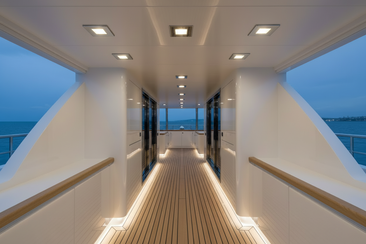 Faretto incasso led Libeccio INOX IP65 6W