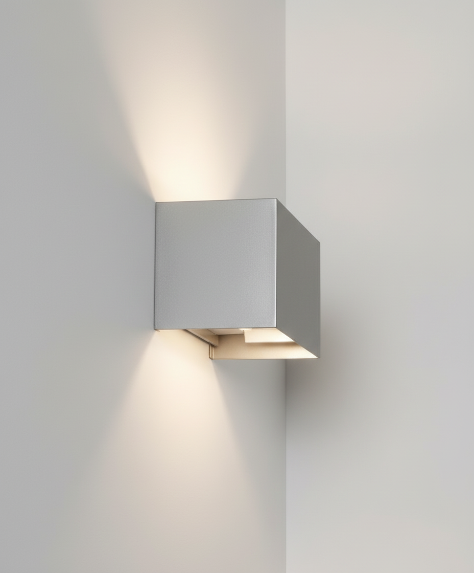 Lampada da parete a LED 18W doppia emissione per esterno mod. Para