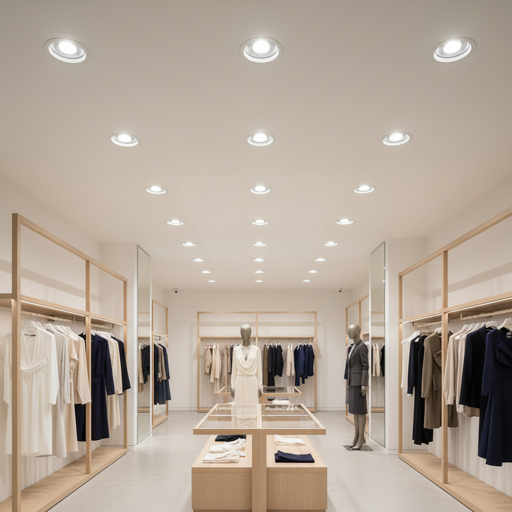 Polo 165 - Faretto LED Incasso Professionale Alta Resa