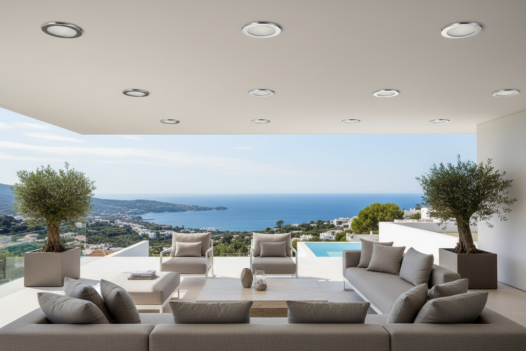 Faretto LED Incasso IP65 Acciaio Inox AISI 316 - Mod. Scirocco Premium