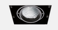 Faretto incasso 1 LUCE senza cornice per lampada MR16