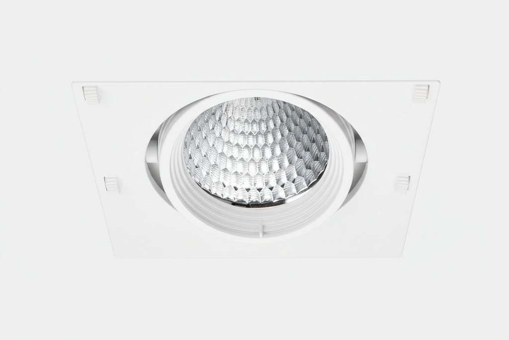 1-LIGHT recessed spotlight without frame for MR16 lamp