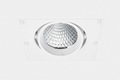 1-LIGHT recessed spotlight without frame for MR16 lamp