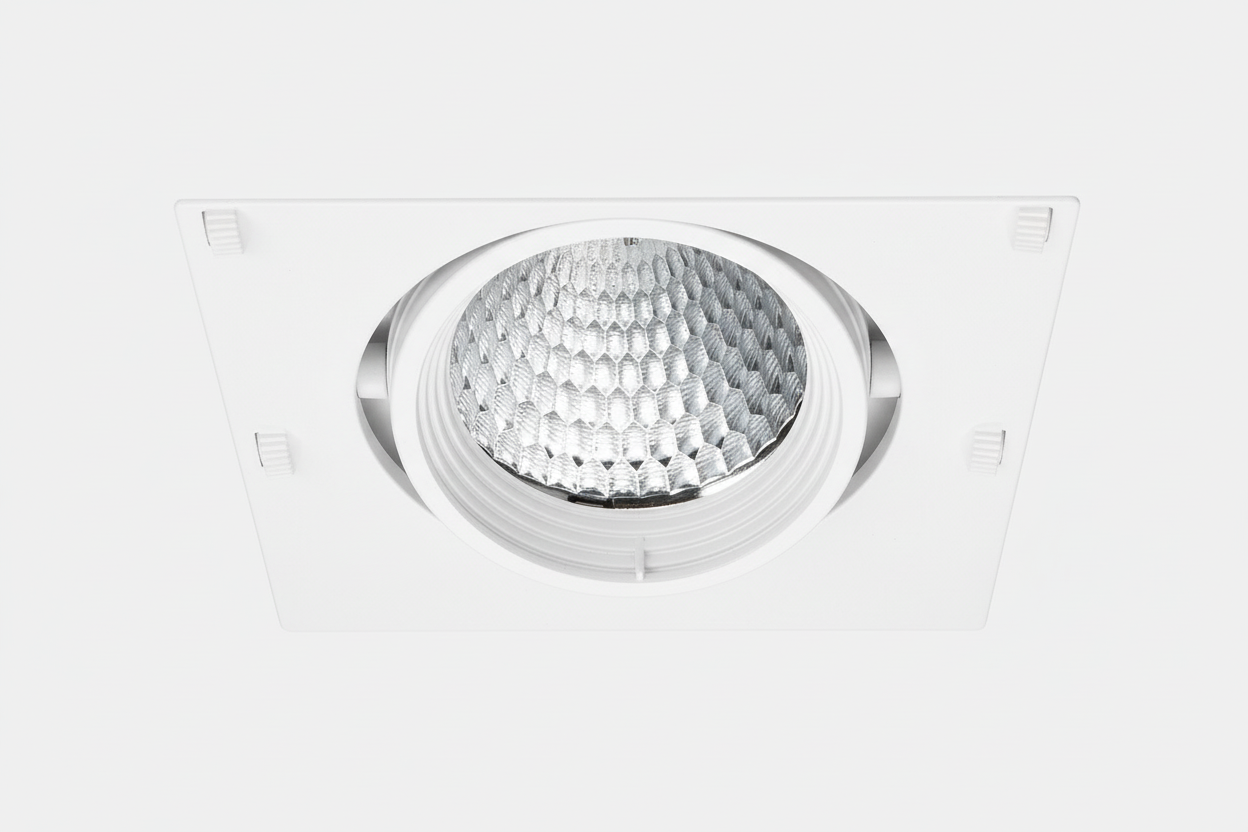 Faretto incasso 1 LUCE senza cornice per lampada MR16